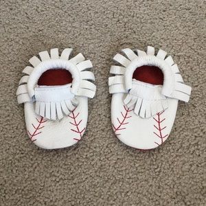 Baseball Stitch Mocassins